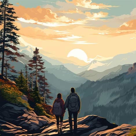 SEMAINE RANDONNEE LES EAUX BONNES S1