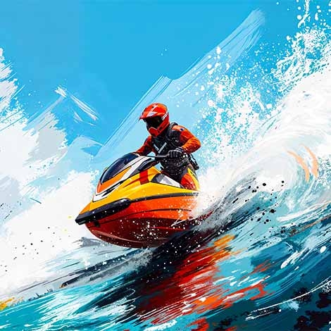 Randonnée Jet Ski et découverte de la SNSM