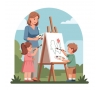 ATELIER PEINTURE PARENTS-ENFANTS ET PETITS ENFANTS 2026