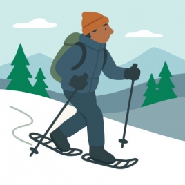 SEMAINE RANDONNEE RAQUETTE LUZ ST SAUVEUR